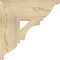 Ekena Millwork Westlake Traditional Rough Sawn Bracket, Douglas Fir, 6"W x 18"D x 18"H BKT06X18X18WTL01RDF - alternate 3